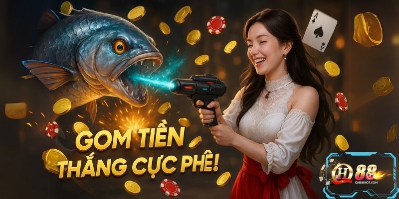 Bắn cá casino QH88 – Hạ boss, gom tiền thắng cực phê!