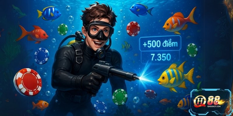 Bắn cá casino QH88 – Lặn vào đại dương, gom tiền cực sướng!