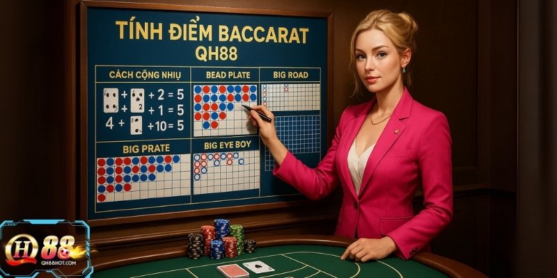 Bảng tính điểm Baccarat chi tiết – nắm vững để tăng cơ hội chiến thắng!