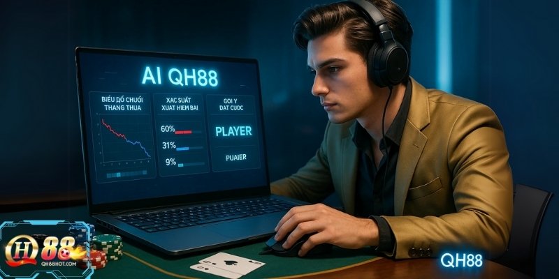 Hệ thống AI thông minh – “vũ khí bí mật” của các cao thủ Baccarat tại QH88.