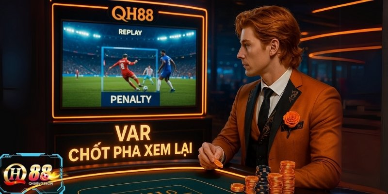 Kèo VAR QH88 – Chốt pha xem lại, hốt bạc cực phê!