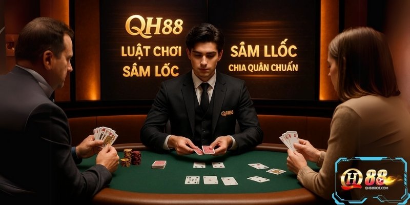 Luật chơi Sâm Lốc QH88 – Chia quân chuẩn, mở màn thực chiến!
