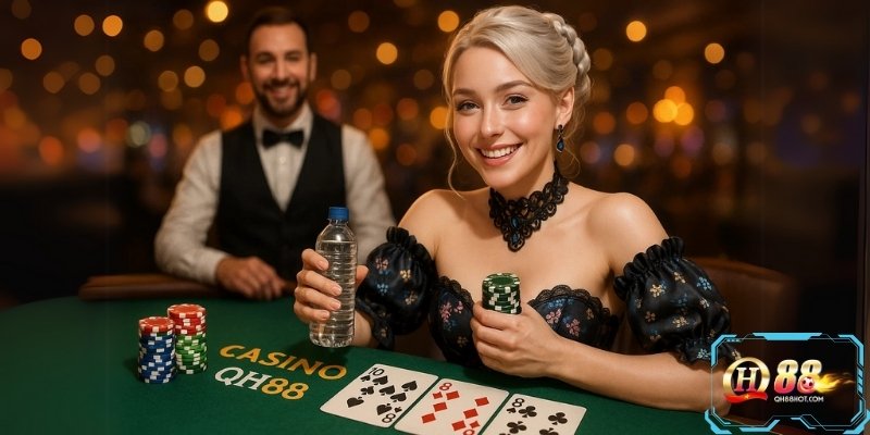 Poker 3 Lá QH88 – Chốt bộ bài mạnh, gom thưởng cực phê!